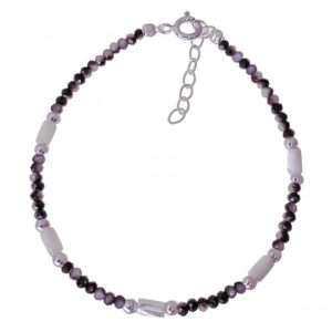 Pulsera piedra color toneles