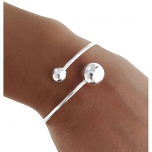 Pulsera rígida bolas