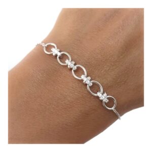 Pulsera rodio microengaste