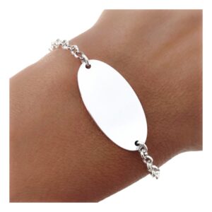 Pulsera rolo chapa lisa