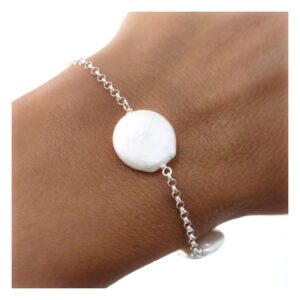Pulsera rolo perla