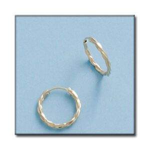 Aros oro 18kl - 13mm