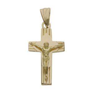 Cruz oro 18kl - 15x29mm
