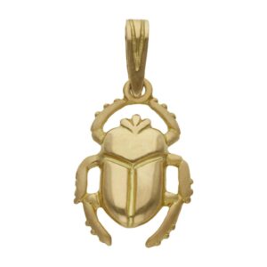 Colgante oro 18kl escarabajo - 13x19mm