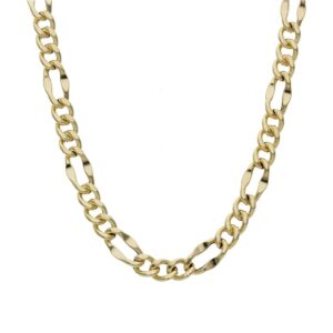 Collar oro 18kl hueco 3x1 - 4.50 mm