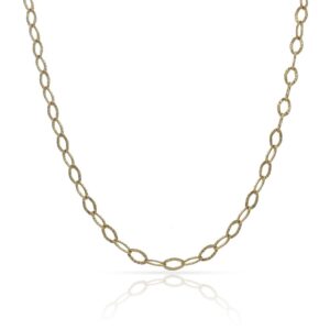 Cadena oro 18kl hueca - 3mm