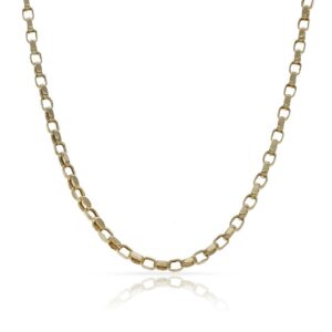 Collar oro 18kl rolot hueco - 2.50mm