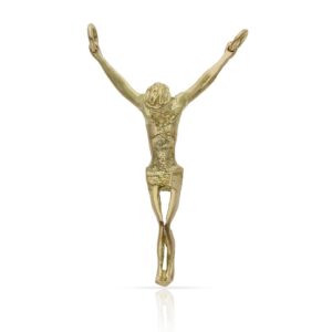 Cristo dali oro 18kl - 19x34mm