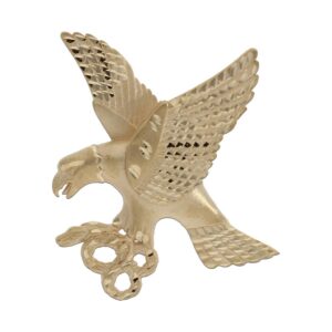 Colgante oro 18kl aguila - 29x31mm