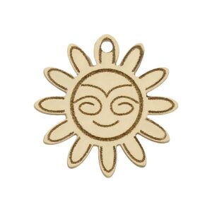Mi historia - abalorio oro 18kl sol