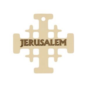 Mi historia - abalorio oro 18kl jerusalem