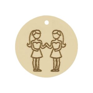 Mi historia - abalorio oro 18kl horoscopo geminis