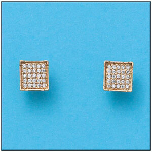 Pendientes oro 18kl circonitas