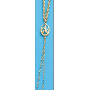 Pulsera oro 18kl dedo letra