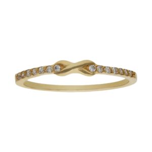 Sortija oro 18kl circonitas