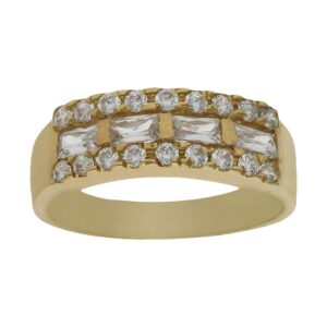 Sortija oro 18kl circonitas