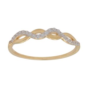 Sortija oro 18kl circonitas