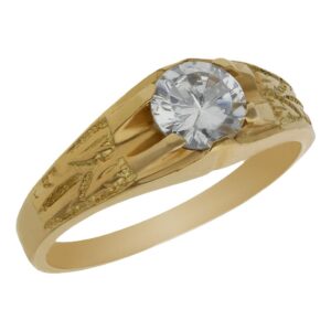 Solitario oro 18kl