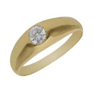 Solitario oro 18kl
