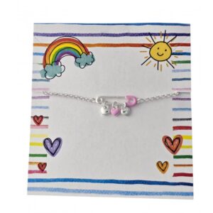 Pulsera infantil imperdible