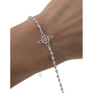 Pulsera combinada Nudo de Bruja