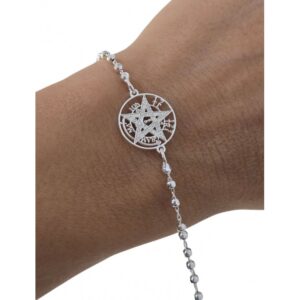 Pulsera combinada tetragramatón