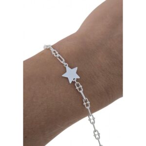 Pulsera eslabones estrella