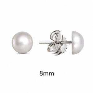 Pendiente M/perla 8mm