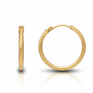 Aros oro 18kl - 15mm