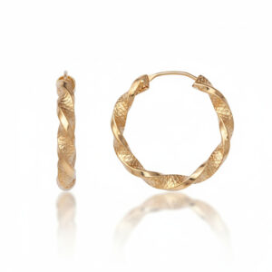 Aros oro 18kl - 17mm