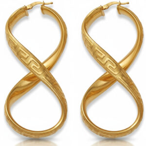 Aros oro 18kl greca
