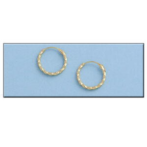Aros oro 18kl -11mm