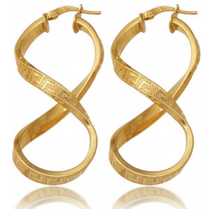 Aros oro 18kl greca
