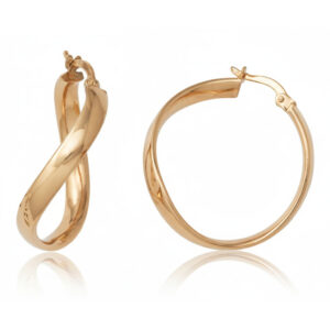 Aros oro 18kl -  24mm