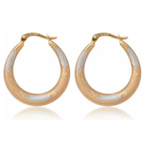 Aros oro 18kl tricolor