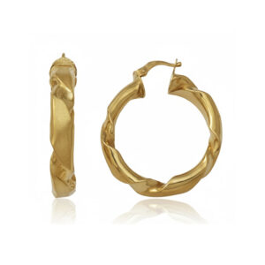 Aros oro 18kl - 25mm
