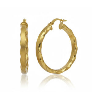 Aros oro 18kl - 30mm