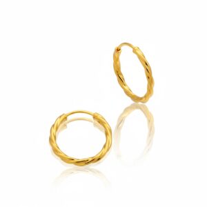 Aros oro 18kl - 13mm
