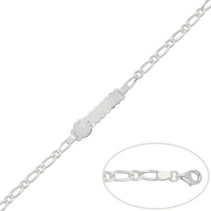 Pulsera plata 925mm reloj - 17.50cm