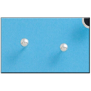 Pendiente plata 925mm bola 4mm