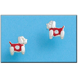 Pendiente plata 925mm perro grande