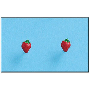 Pendiente plata 925mm fresa esmaltada