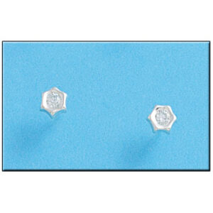Pendiente plata 925mm estrella pequeño
