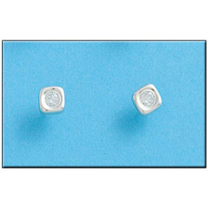 Pendiente plata 925mm cuadrado pequeño