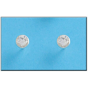 Pendiente plata 925mm redondo grande