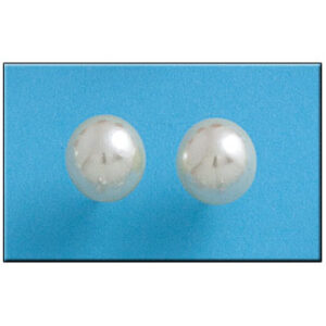 Pendientes plata 925m perlas shell - 10mm