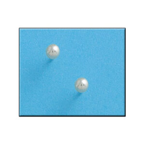 Pendientes plata 925mm perlas shell - 5mm