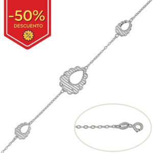 Pulsera plata 925mm