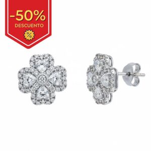 Pendientes plata 925mm cuadrados