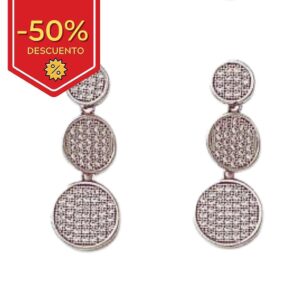 Pendientes plata 925mm circulos
